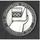 1976 AUSTRIA Trampolino Olimpiadi Zecca Scudo